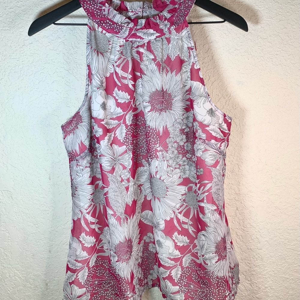 LIBERTY of LONDON For Target Sleeveless Blouse L